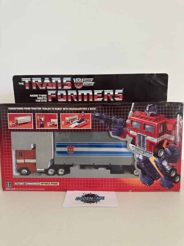 Transformers G1 Optimus Prime Boxed