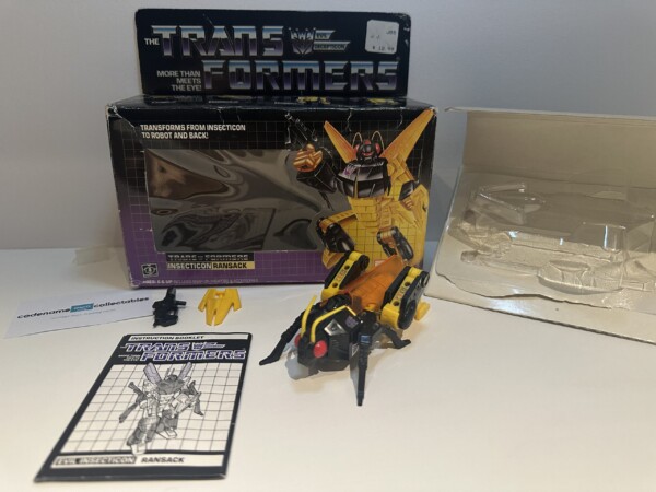 Transformers G1 Ransack Boxed - Image 2