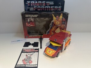 Transformers G1 Rodimus Prime Boxed