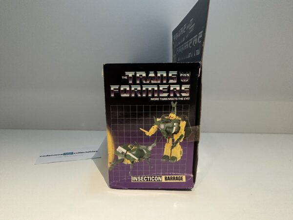 Transformers G1 Barrage Boxed - Image 6