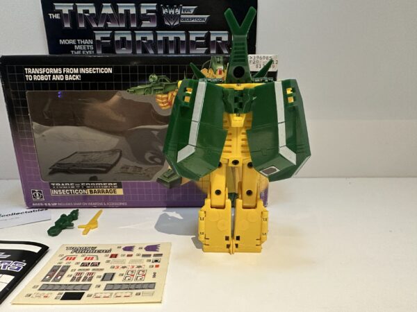 Transformers G1 Barrage Boxed - Image 4