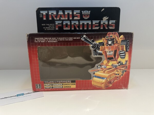 Transformers G1 Sandstorm Boxed - Image 6