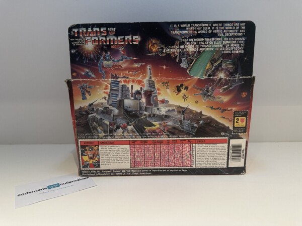 Transformers G1 Sandstorm Boxed - Image 8