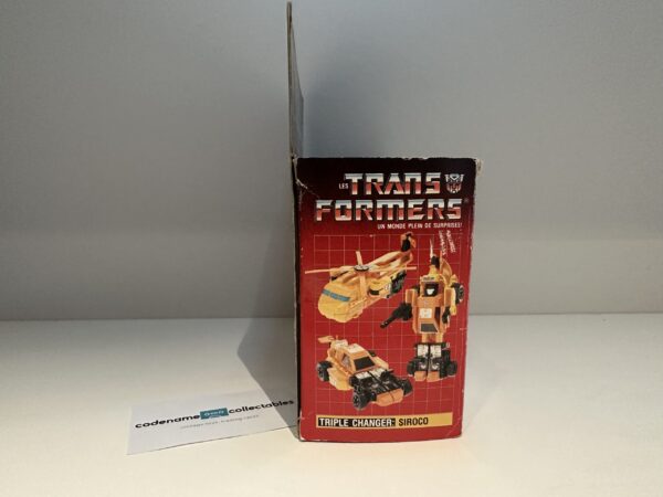 Transformers G1 Sandstorm Boxed - Image 9