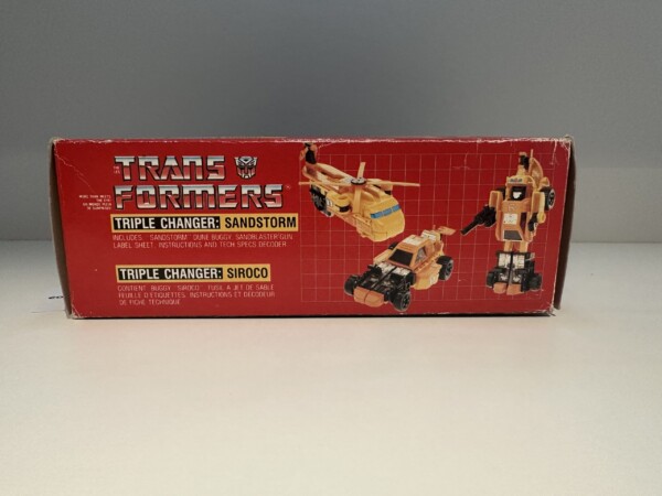 Transformers G1 Sandstorm Boxed - Image 10