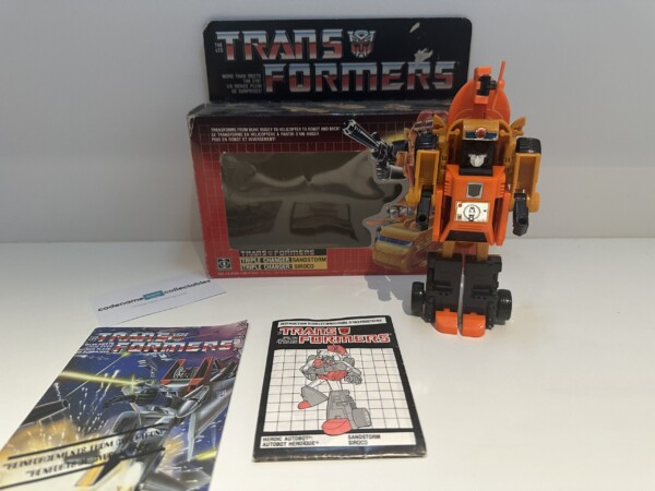 Transformers G1 Sandstorm Boxed - Image 3