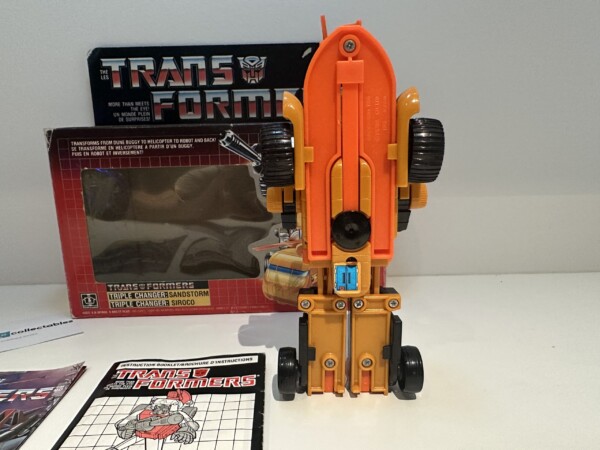 Transformers G1 Sandstorm Boxed - Image 5