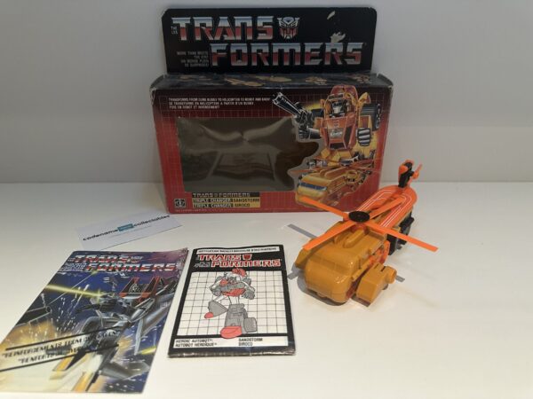 Transformers G1 Sandstorm Boxed - Image 2