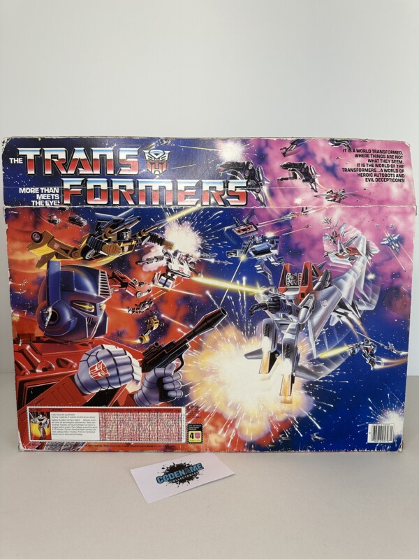 Transformers G1 Jetfire Boxed - Image 15