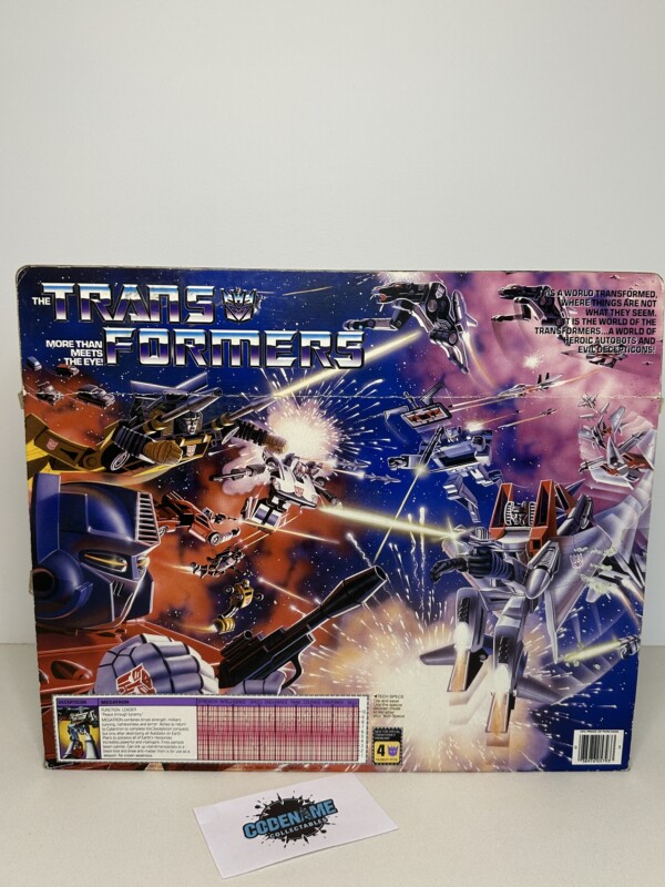 Transformers G1 Megatron Boxed - Image 17
