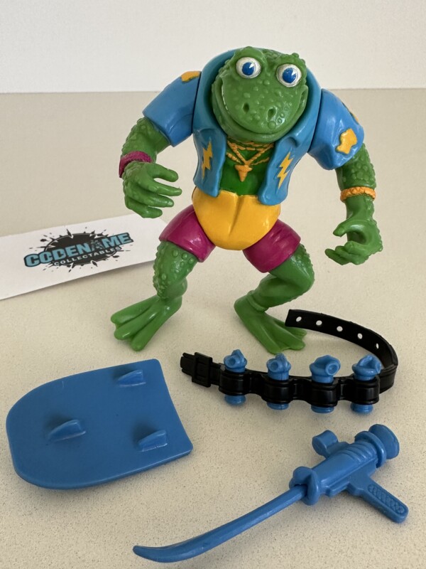 TMNT Genghis Frog Action Figure 1989 - Image 2