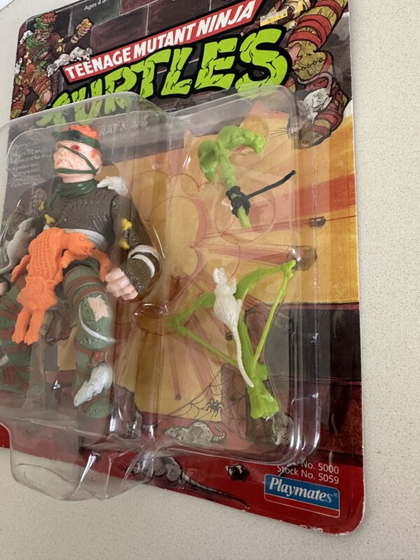 TMNT Rat King 1989 MOSC - Image 6
