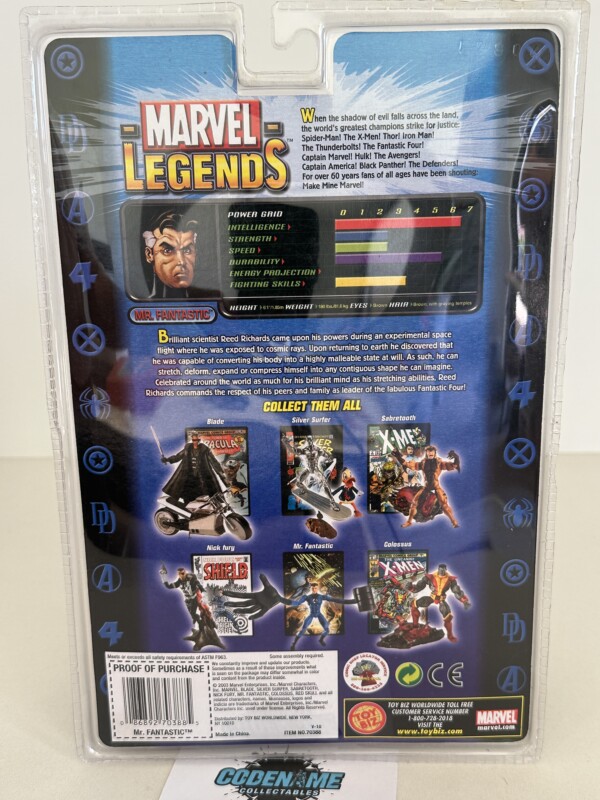 Marvel Legends Mr Fantastic ToyBiz - Image 2