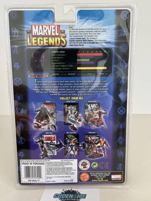 Marvel Legends Red Skull ToyBiz - Image 2
