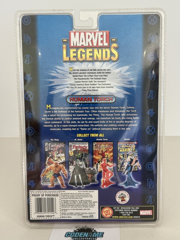 Marvel Legends Human Torch ToyBiz - Image 2