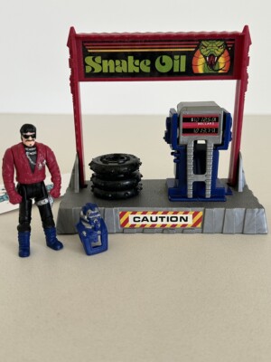 M.A.S.K. Pit Stop Catapult W/Sly Rax 1987 Kenner Action Figure