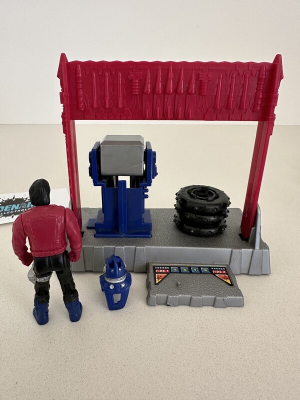 M.A.S.K. Pit Stop Catapult W/Sly Rax 1987 Kenner Action Figure - Image 2