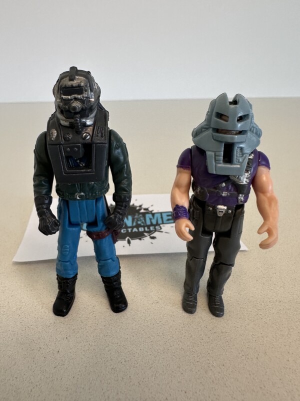 M.A.S.K. Cliff Dagger + Sly Rax 1987 Kenner Action Figures - Image 3
