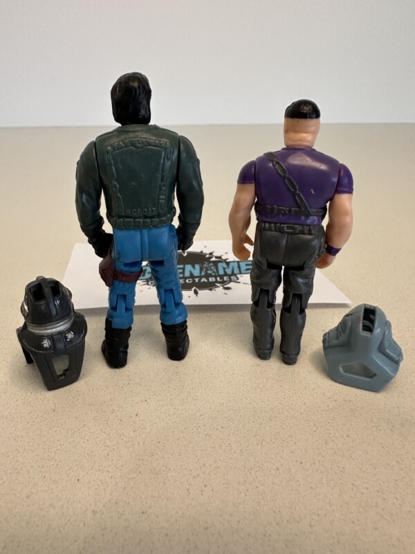 M.A.S.K. Cliff Dagger + Sly Rax 1987 Kenner Action Figures - Image 2