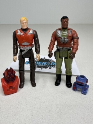 M.A.S.K. Matt Trakker + Hondo MacLean 1987 Kenner Action Figures