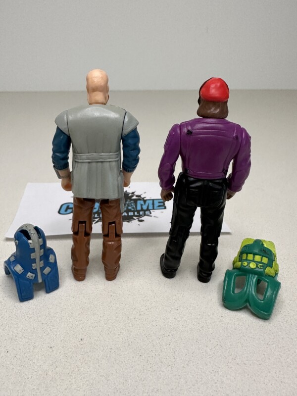 M.A.S.K. Alex Sector + Buddie Hawks 1987 Kenner Action Figures - Image 4