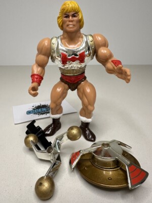 MOTU He-Man Flying Fists Action Figure 1986