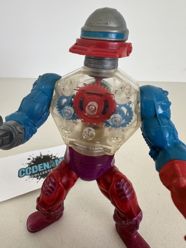 MOTU He-Man Roboto Action Figure 1985 - Image 4