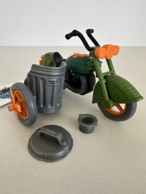 TMNT Sewer Turtle Cycle Action Figure 1989