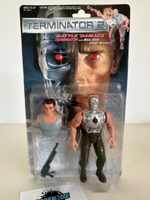 Terminator 2 Battle Damage MOSC Kenner 1991