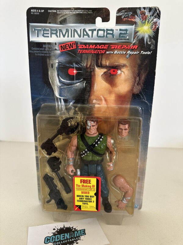 Terminator 2 Damage Repair Terminator MOSC Kenner 1991