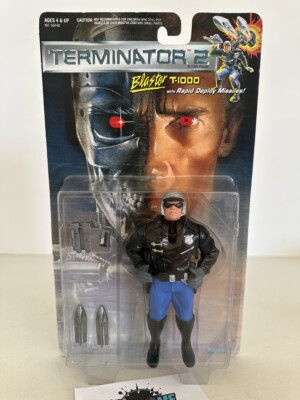Terminator 2 Blaster T-1000 MOSC Kenner 1991