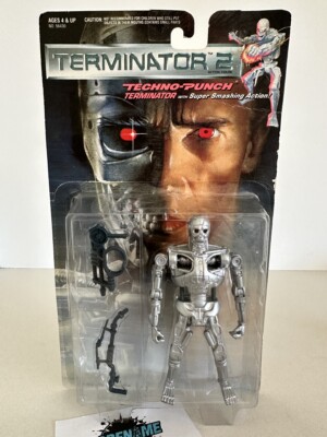 Terminator 2 Techno-Punch Terminator MOSC Kenner 1991