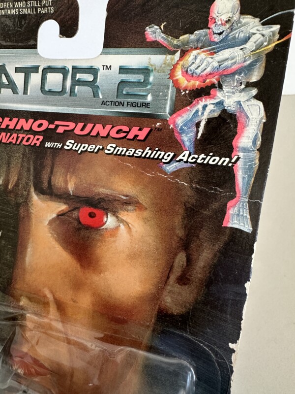Terminator 2 Techno-Punch Terminator MOSC Kenner 1991 - Image 2