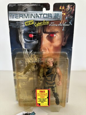 Terminator 2 Cyber-Grip MOSC Kenner 1991