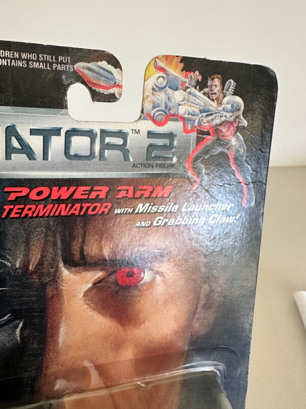 Terminator 2 Power Arm Terminator MOSC Kenner 1991 - Image 2
