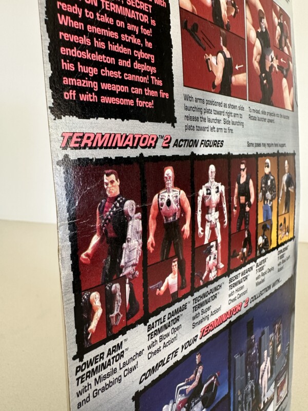 Terminator 2 Secret Weapon Terminator MOSC Kenner 1991 - Image 2