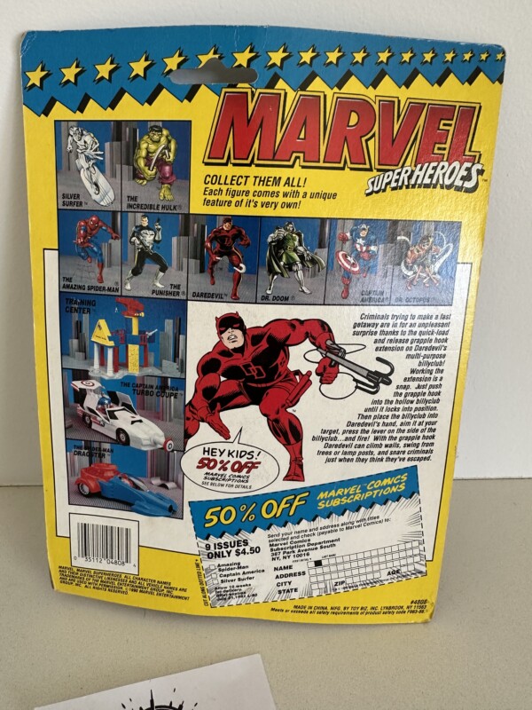Marvel Super Heroes Daredevil 1990 ToyBiz - Image 4