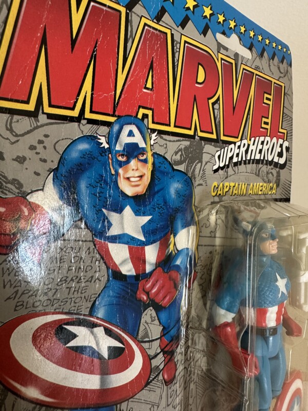 Marvel Super Heroes Captain America 1990 ToyBiz - Image 4