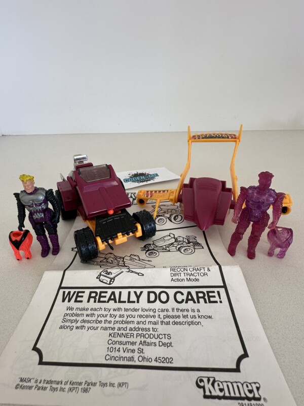 M.A.S.K. Vandal W/Floyd Malloy 1987 Kenner Action Figure - Image 7