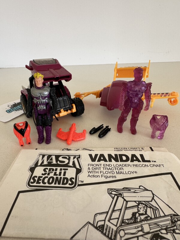 M.A.S.K. Vandal W/Floyd Malloy 1987 Kenner Action Figure - Image 18