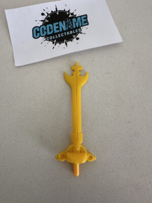 Voltron Assembler Lion Force Yellow Rubber Sword