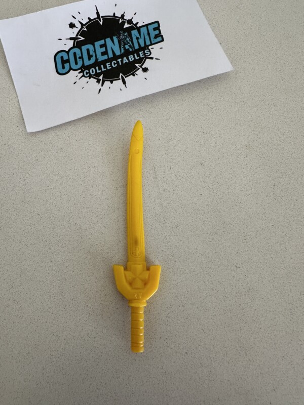 Voltron Assembler Vehicle Team Yellow Rubber Sword - Image 2
