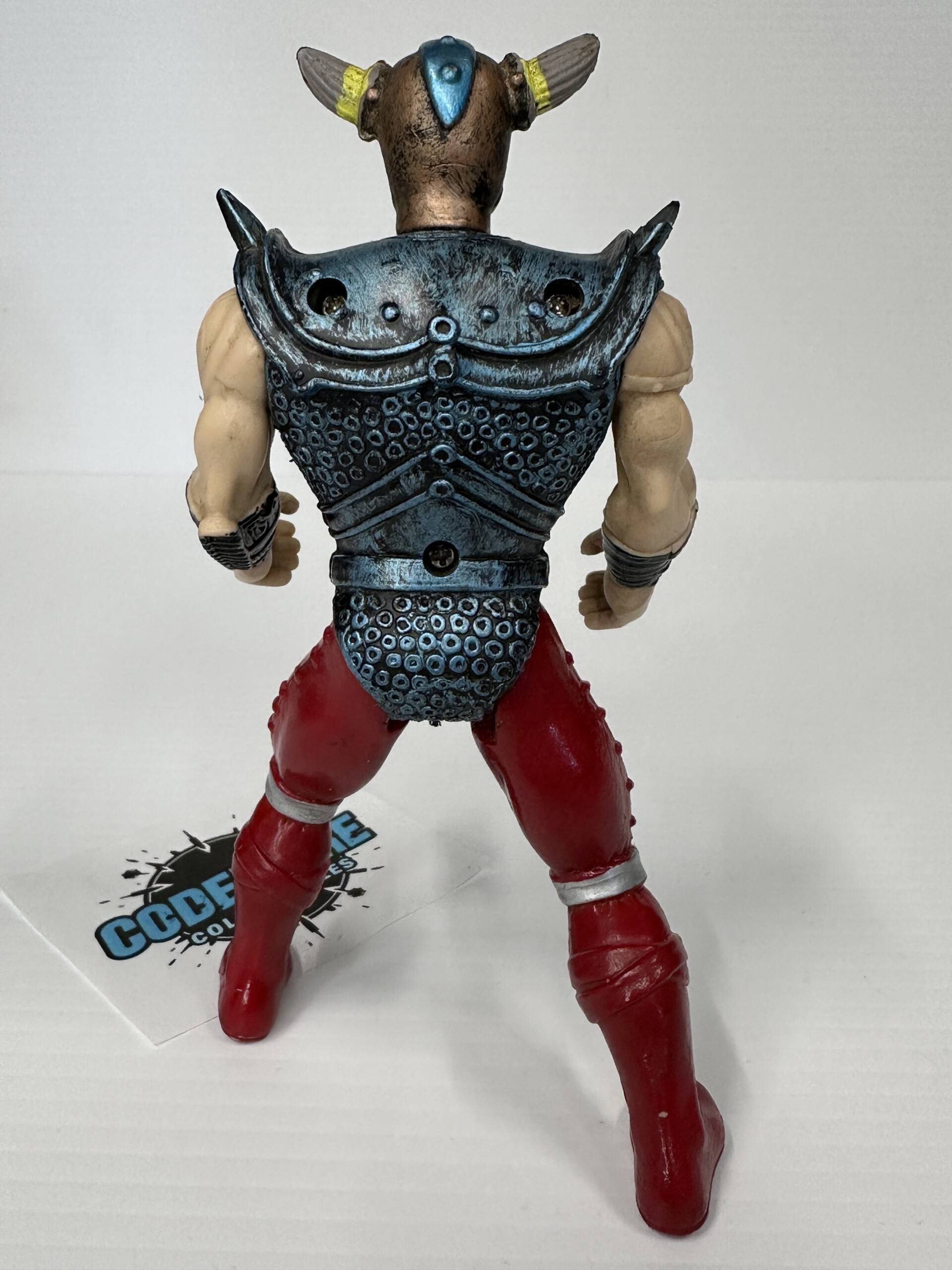 Figurine Vintage Rare Bootleg Warrior Mannix(?) Challenger - Motu KO (occasion)