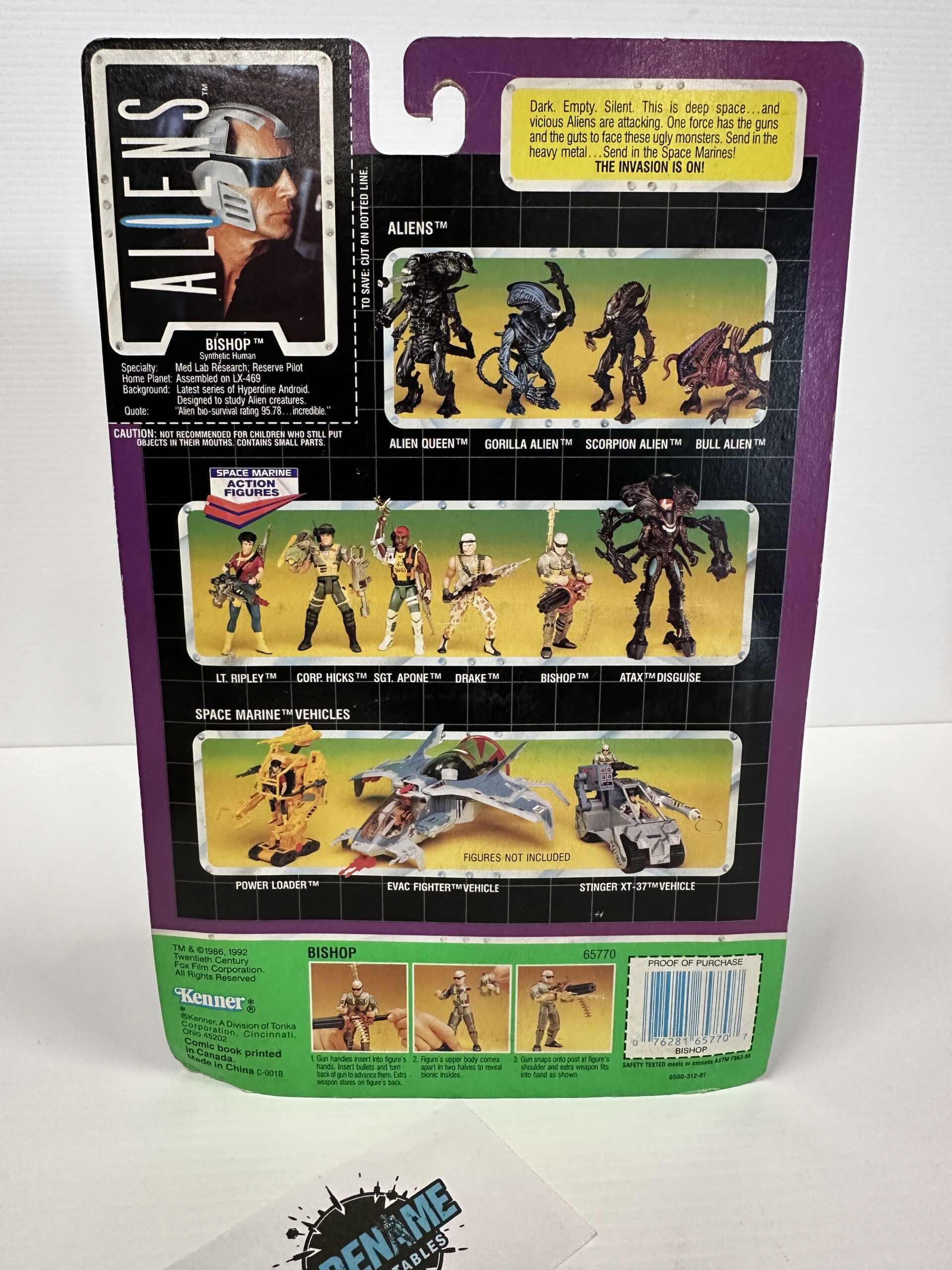 Aliens Bishop MOSC Kenner 1992 - Image 4